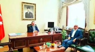 Başkan Kara Başkan Yardımcısı Çataklı'yı Ziyaret Etti