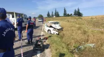 Kırklareli'de 2 Otomobil Çarpıştı: 4 Ölü