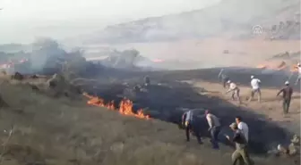 Ağrı Dağı'nda Örtü Yangını