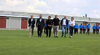 Tff Futbol Gelişim Direktörü Kafkas, Sivasspor'un Alt Yapı Tesislerini Gezdi