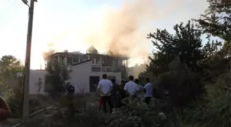 Pamukkale'de Butik Otel Yangını