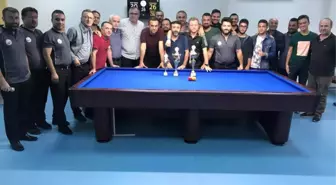 Bilardo İl Şampiyonu Salih Tekkeli Oldu