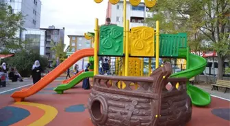 Ağrı'da Park Çalışmaları Devam Ediyor