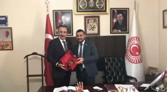 Başkan Seçen, AK Parti Milletvekili Açıkgöz'ü Tebrik Etti