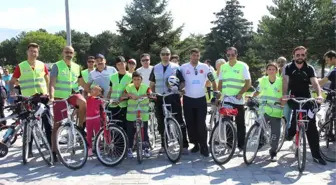 Erzincan'da Sağlıklı Yaşam İçin Bisiklet Turu Düzenlendi