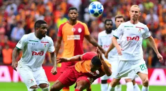 UEFA Şampiyonlar Ligi: Galatasaray: 1 - Lokomotiv Moskova: 0 (İlk Yarı)