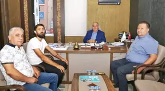 Adıyaman 1954 Spor Yöneticileri Başkan Kutlu ile Bir Araya Geldi