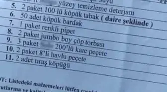 KKTC'de Öğrencilerden 'Tuz Ruhu', 'Tuvalet Kağıdı' 'Tıraş Köpüğü' İstendi