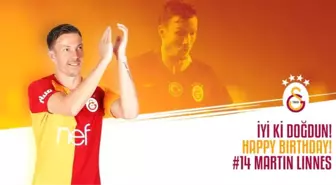 Galatasaray, Martin Linnes'in Doğum Günü Kutladı