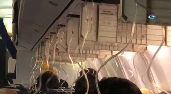 Hindistan'da Uçakta Alarm: 30 Kişinin Burnu ve Kulakları Kanadı