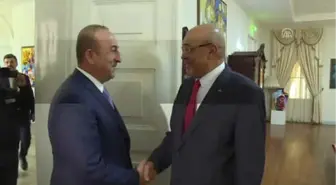 Bakan Çavuşoğlu, Surinam Devlet Başkanı Bouterse Tarafından Kabul Edildi