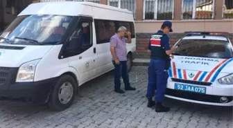 Fatsa'da Okul Servisleri Denetlendi