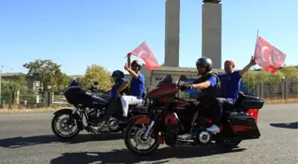 Ankara'da Harley'li Gazi Sürüşü