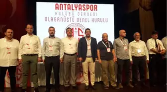 Antalyaspor'da Dernek Başkanı Ali Şafak Öztürk Oldu