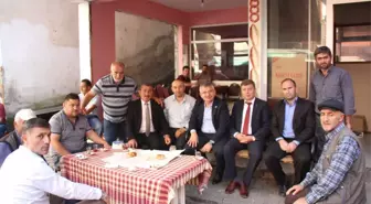 Milletvekili Aydın, Üçtepe Beldesini Ziyaret Etti