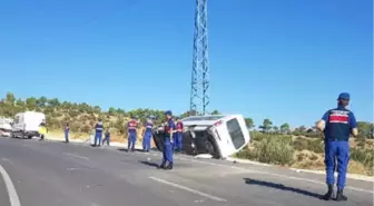 Karaman'da Cenaze Dönüşü Kaza: 1 Ölü, 7 Yaralı