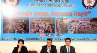 Diyarbakır Kitap Fuarı'nda Polisten 'Korsana Hayır' Standı