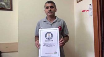 Mersin Tek Ayak Üstünde 1 Dakikada 252 Kez İp Atladı, Guinness'e Girdi