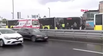 İstanbul- Okmeydanı'nda Metrobüs Kazası