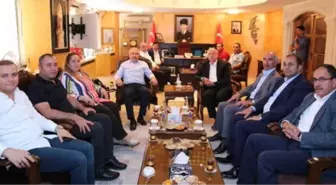 AK Parti Mkyk Üyesi Orhan Miroğlu'ndan Vali Yaman'a Ziyaret