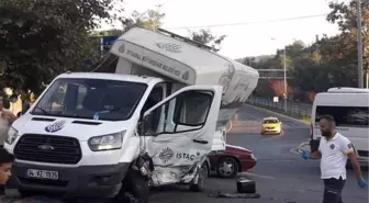 İstanbul'da Beton Pompası Dehşeti Kamerada