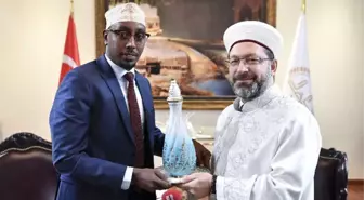 Somali Vakıflar ve Din İşleri Bakanı Hasan'dan Diyanet'e Ziyaret