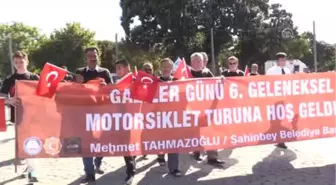 Gaziler Motosiklet Gaziantep Turu Yaptı