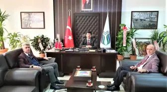 Başkan Öztürk'ten, Rektör Sarıbıyık'a Ziyaret