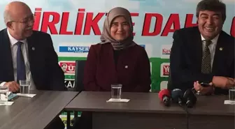 İyi Parti Heyeti Kayseri Gazeteciler Cemiyeti'ni Ziyaret Etti