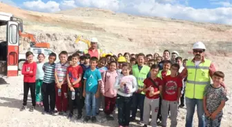 Minikler Hisarcık'taki Bor Tesisleri'ni Gezdi