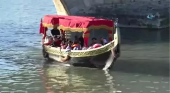 Denizi Olmayan Tokat'ta Çocukların Kayık Keyfi