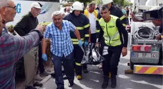 Kazada Motosiklet Sürücüsü Öldü, Eşi Ağır Yaralandı