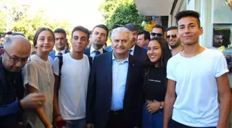 TBMM Başkanı Yıldırım'dan Esnaf Ziyareti