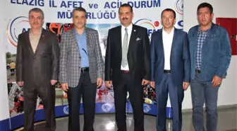 Afad-Sen Genel Başkanı Çelik'in Elazığ Ziyareti