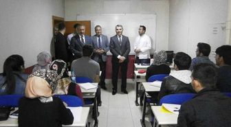 Kaymakam Özkan'dan Kurs Ziyareti