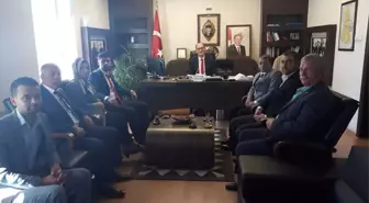 MHP Suşehri Yönetiminden Ziyaretler