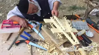 30 Yıllık Ahşap Ustasına Başkandan Ziyaret