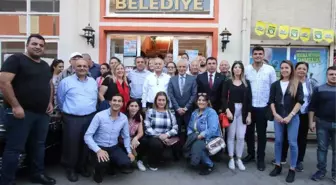 Başkan Hasan Karabağ'a İlçelerden Sıcak Karşılama