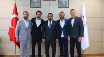 Fenerbahçeli Eski Futbolculardan Hamza Yerlikaya'ya Ziyaret