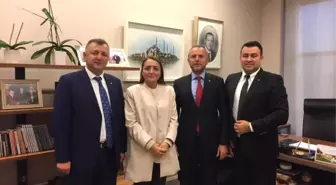 Keleş, Cumhurbaşkanı Başdanışmanı Oruç'a Bölgenin Sorunlarını Anlattı