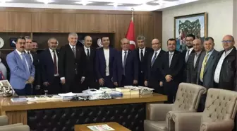 Kto Yönetimi MHP İl Başkanı Serkan Tok'u Ziyaret Etti