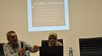 Öztürklevent, Üniversite Öğrencilerine Karikatürü Anlattı