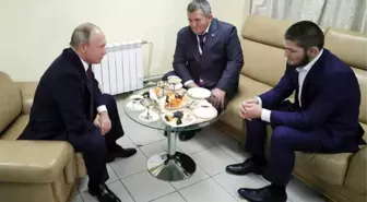 Putin, Nurmagomedov ile Bir Araya Geldi