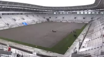 Yeni Ordu Stadı'nda Çim Serme İşlemine Başlandı