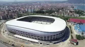 Yeni Ordu Stadı'nın Çimleri Seriliyor