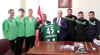 Kaymakam Kılıç'a 45 Numaralı Forma