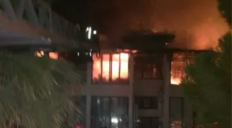 Denizli'de Otel Yangını