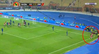 Liverpool'un Mısırlı Yıldızı Mohamed Salah Kornerden Gol Attı