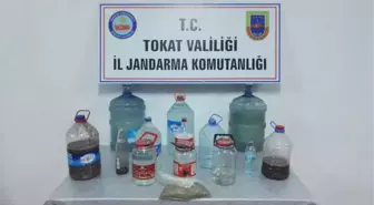 Sahte Rakı ve Şarap İmalatçısına Jandarma Baskını
