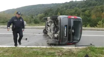 Sinop'ta Trafik Kazası: 1 Yaralı